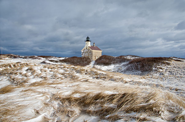 Dune Grass and Snow, North Light